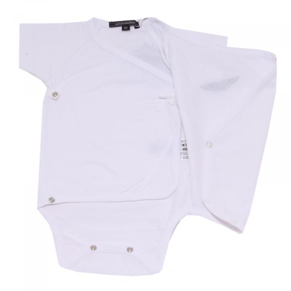 7618W body bimbo ASTON MARTIN white cotton underwear body boy