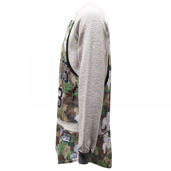 7654P felpa grigia garzata BP felpe uomo sweatshirt men