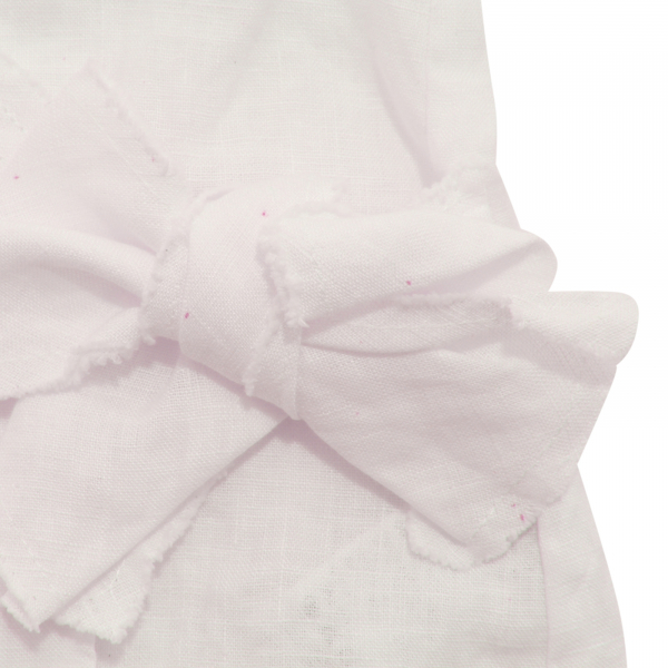 7657AR camicia bimba IL GUFO kids shirt linen 