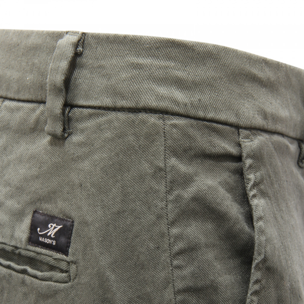 7658AS pantalone uomo MASON'S MILANO man linen blend pants