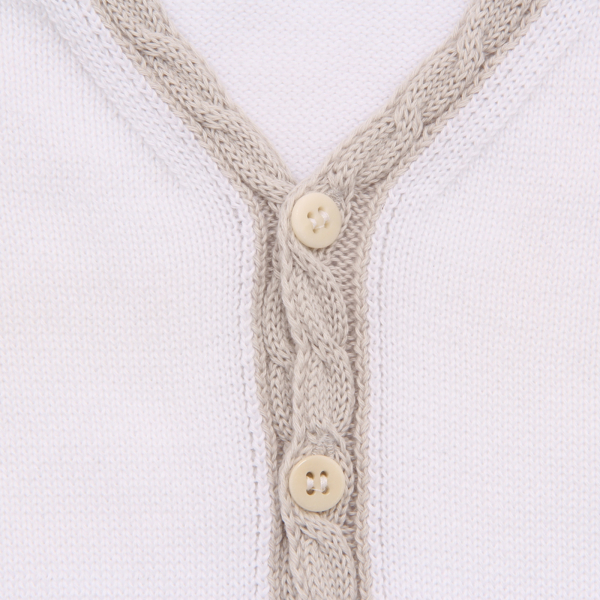 7676AP cardigan bimbo IL GUFO boy kids cotton sweater