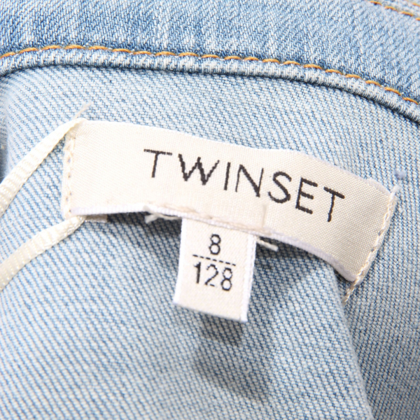 Giubbotto jeans twin set sale