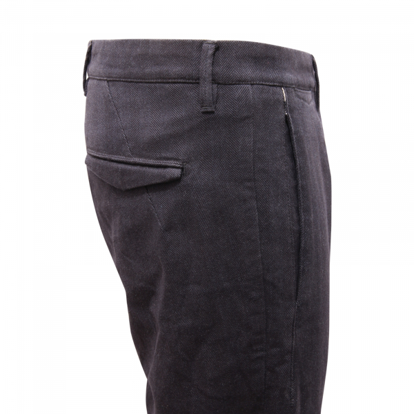 7695AQ pantalone uomo WHITE SIVIGLIA man trousers blue