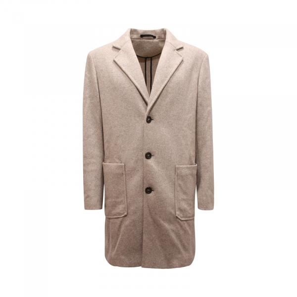 7700AV CAPPOTTO UOMO PAOLO PECORA MAN WOOL BLEND COAT