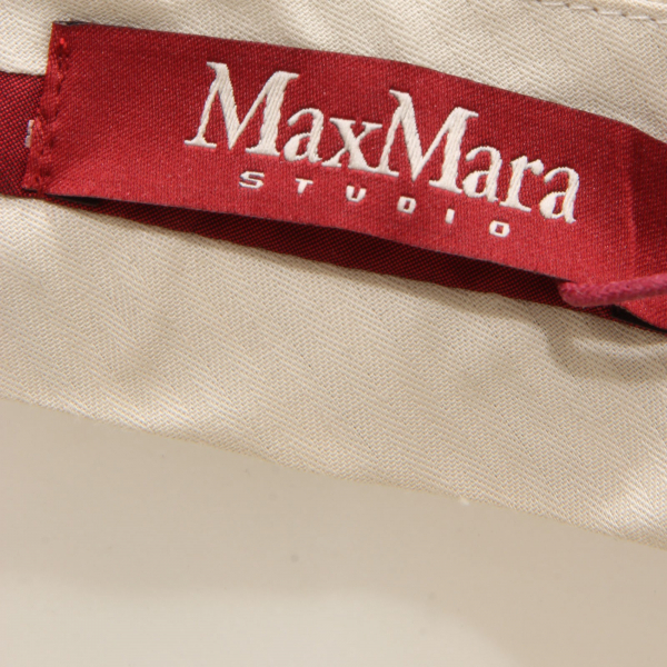 7701AE pantalone donna MAXMARA STUDIO beige linen trouser woman