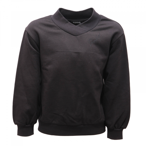 7702AO felpa bimba DONDUP KIDS girl sweatshirt black
