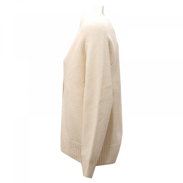 7716AD cardigan maglione donna WOOLRICH off white wool sweater women