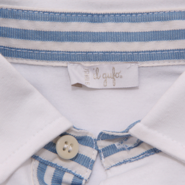 7717AP polo bimbo IL GUFO boy kids polo