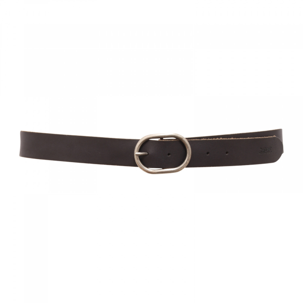 7720AZ CINTURA UOMO LEVI'S MAN LEATHER BELT BLACK