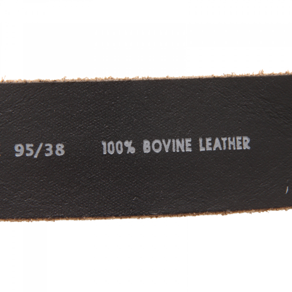 7720AZ CINTURA UOMO LEVI'S MAN LEATHER BELT BLACK