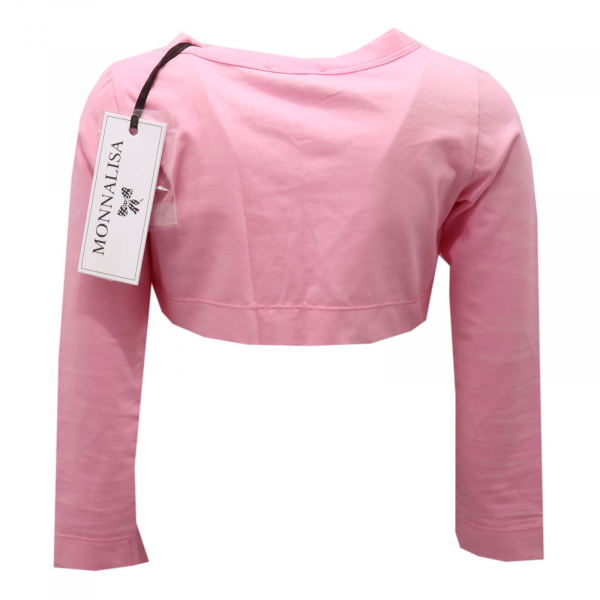 7725AC maglia bimba girl MONNALISA scaldacuore cardigan t-shrit kids
