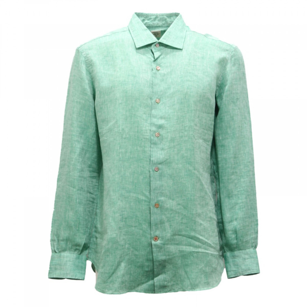 7726AL camicia uomo MAZZARELLI man linen shirt