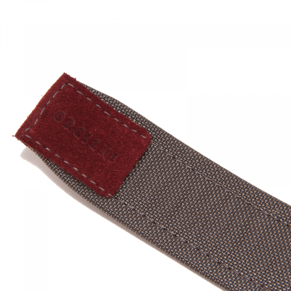  7731O cintura bordeaux-antracite ORCIANI accessori uomo belts men