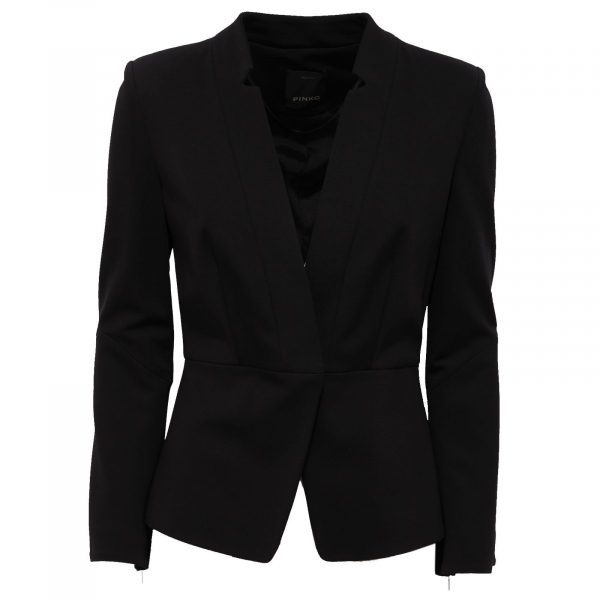 7733AB giacca donna PINKO black jacket women