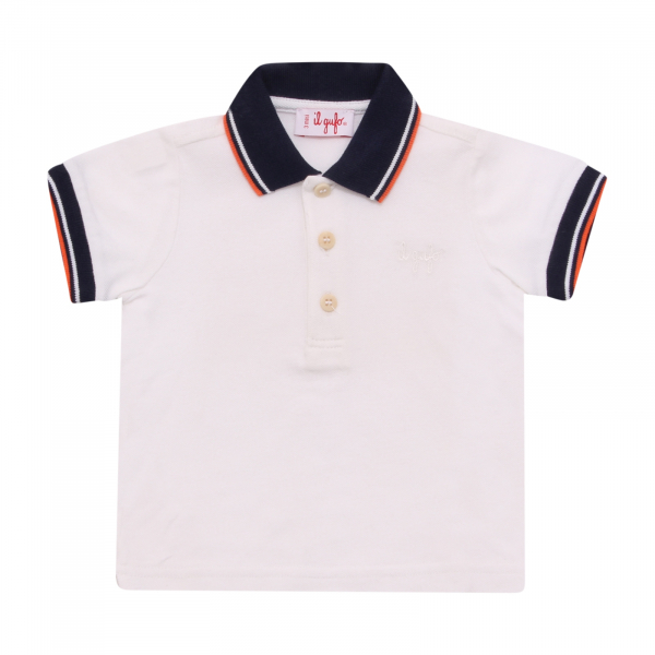 7734AP polo bimbo IL GUFO boy kids polo