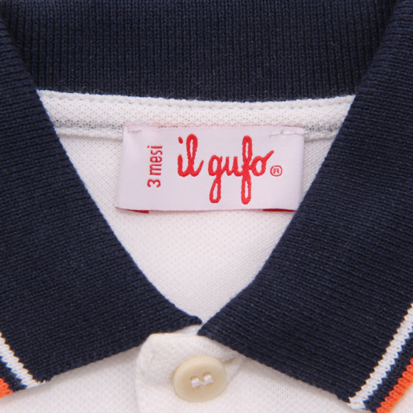 7734AP polo bimbo IL GUFO boy kids polo