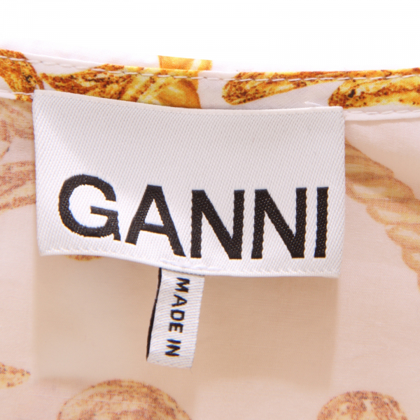 7737AT camicia donna GANNI woman oversize shirt