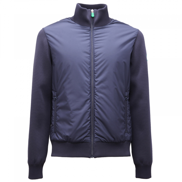 7739AG giubbotto uomo SAVE THE DUCK blue light jacket man