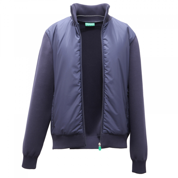 7739AG giubbotto uomo SAVE THE DUCK blue light jacket man