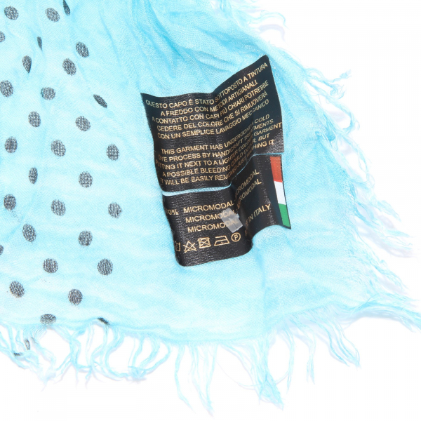 7747S sciarpa donna NO BRAND azzurro pashmina scarf woman