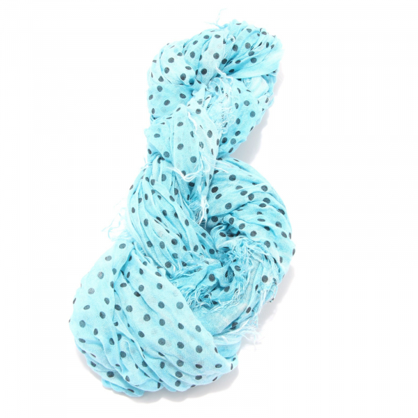 7747S sciarpa donna NO BRAND azzurro pashmina scarf woman