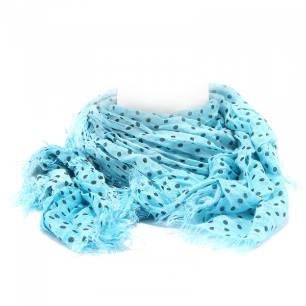 7747S sciarpa donna NO BRAND azzurro pashmina scarf woman