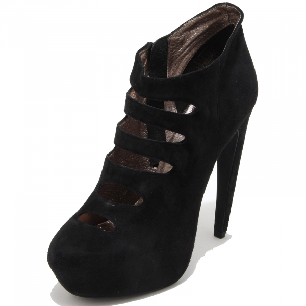 7753F decollete nero  JEFFREY CAMPBELL LE-CHIC scarpa donna shoes women