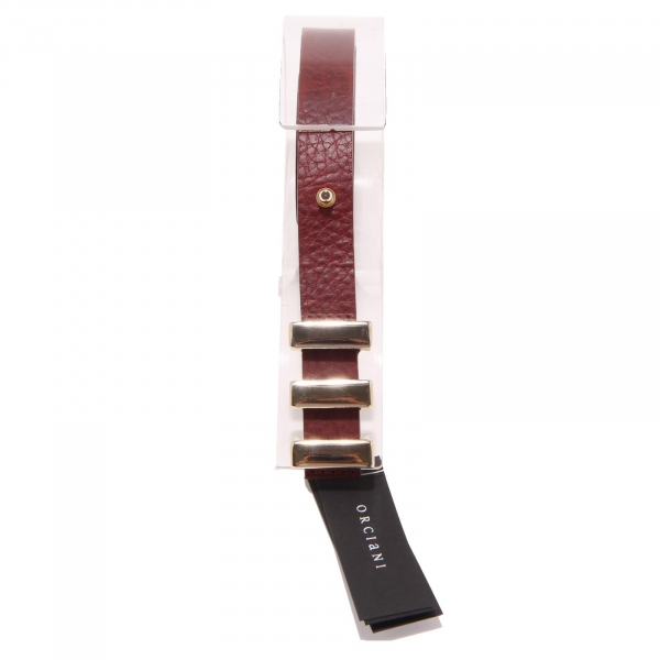 7755O cintura donna bordeaux ORCIANI accessori  belts women