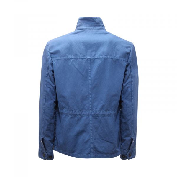 7759AS giacca uomo PEUTEREY man field jacket bluette
