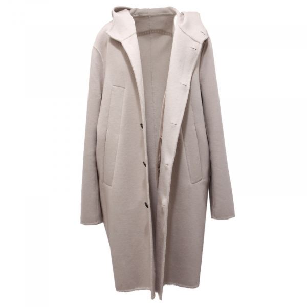 7762AI cappotto uomo PAOLO PECORA man wool blend coat light grey