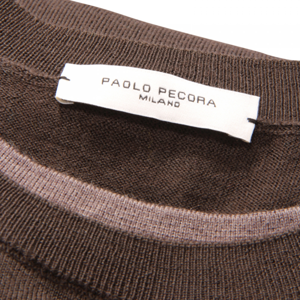 7762AV MAGLIONE UOMO PAOLO PECORA MAN WOOL SWEATER