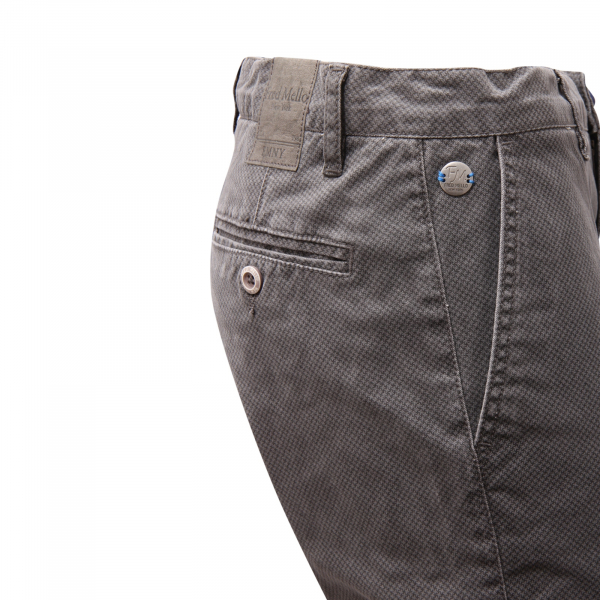 7777AQ pantalone uomo FRED MELLO man trousers dark grey