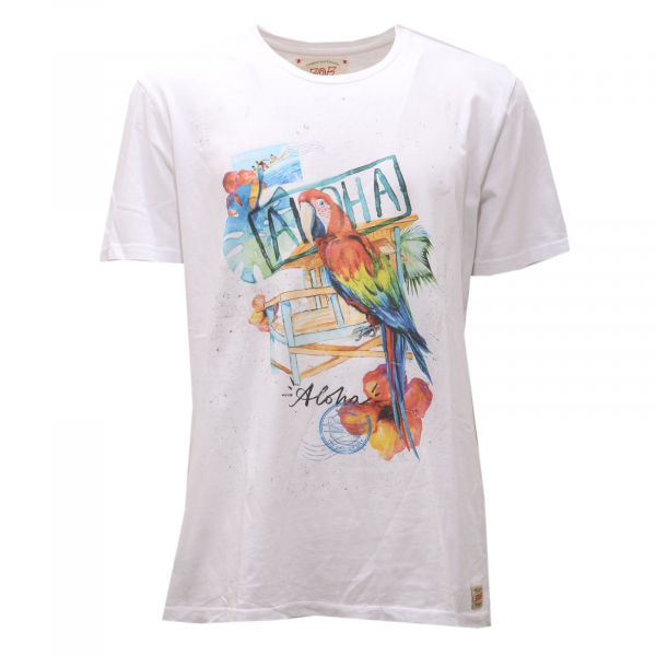 7779AF maglia uomo BOB cotton fade effect t-shirt man
