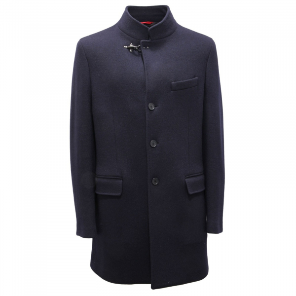 7779AI cappotto uomo FAY man wool blend jacket coat blue