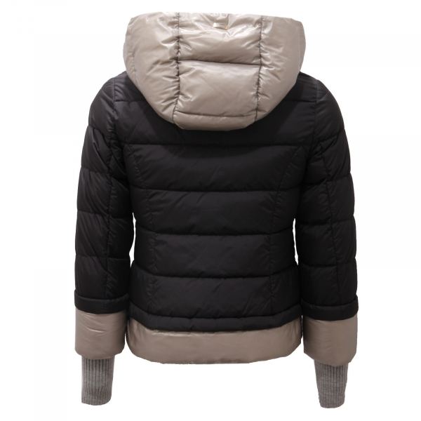 7785AC giubbotto bimba girl HERNO blue down padded jacket