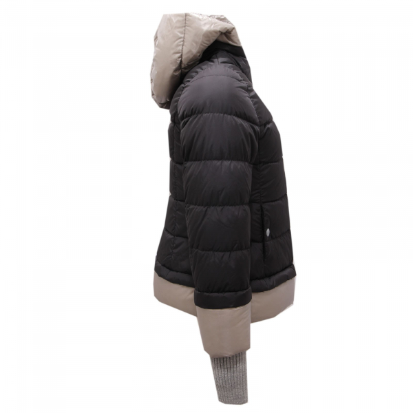 7785AC giubbotto bimba girl HERNO blue down padded jacket