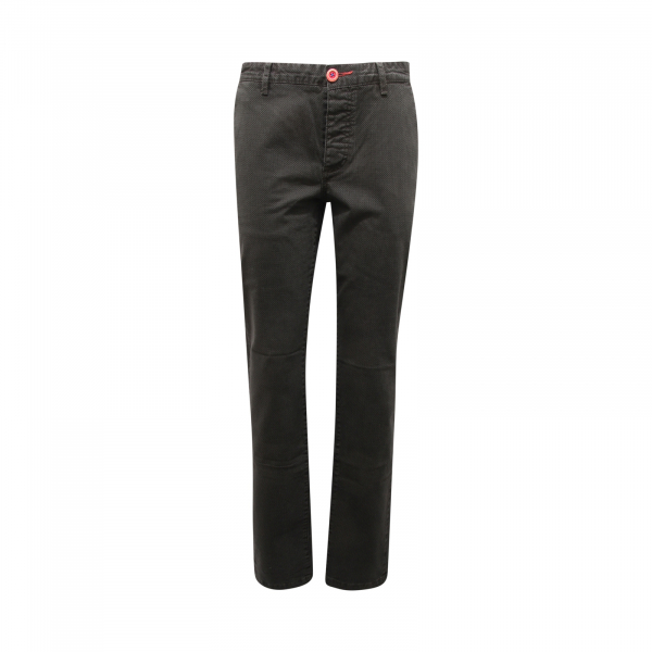 7785AQ pantalone uomo slim fit   FRED MELLO man trousers green 
