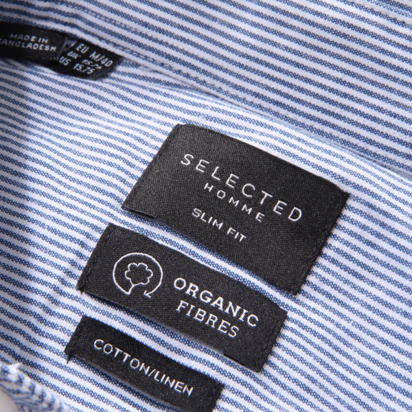 7791AL camicia uomo SELECTED man cotton/linen shirt
