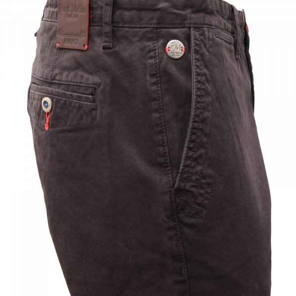 7809AN pantalone uomo FRED MELLO man delavè trousers 