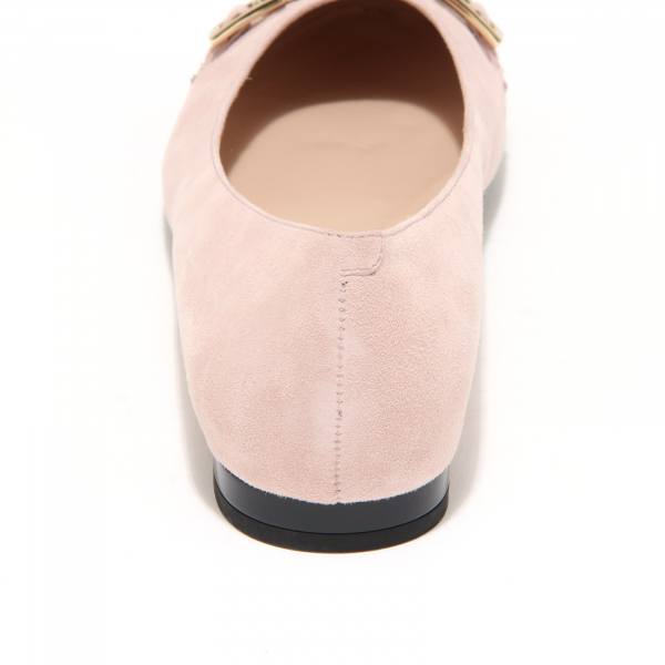 7842L ballerina donna TOD'S pelle accessorio clamp scarpe shoes women