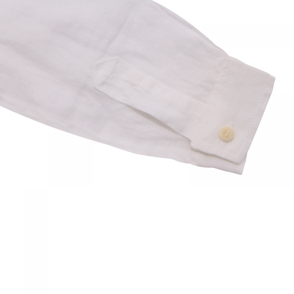 7872AP camicia bimbo IL GUFO boy kids linen shirt