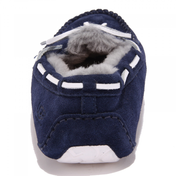7878AA (WITHOUT BOX) suede mocassino uomo blue UGG loafer man