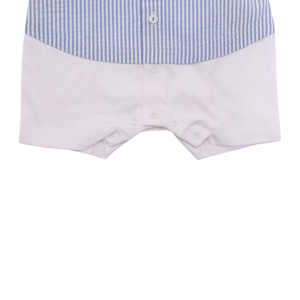 7914AP tutina bimbo IL GUFO boy kids romper