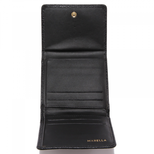 7930U portafoglio donna MARELLA WITHOUT BOX ecopelle black wallet woman