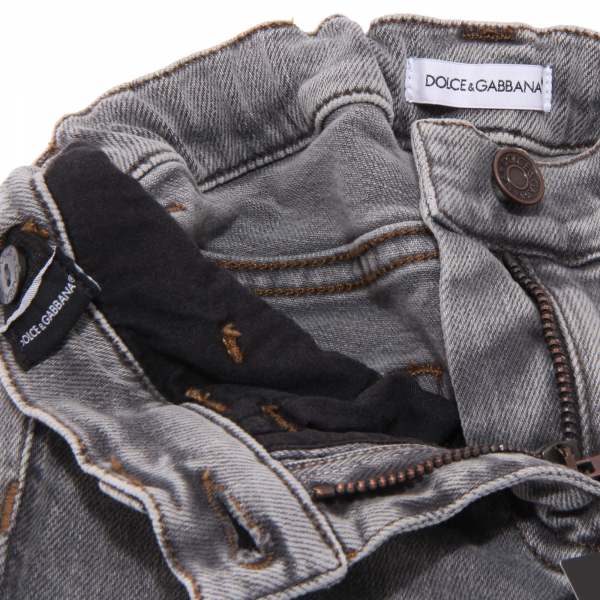 7941Q Jeans grigio bimba DOLCE & GABBANA JUNIOR trousers pants kids
