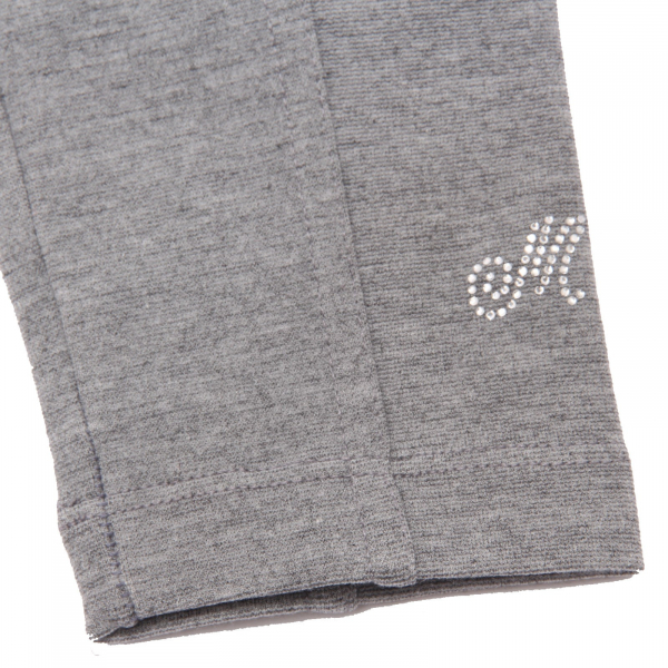 7946AD leggings bimba girl MONNALISA grey heavy leggings kids