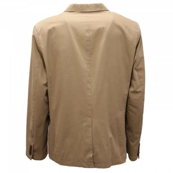 7957AI giacca uomo SELECTED man cotton vintage jacket beige
