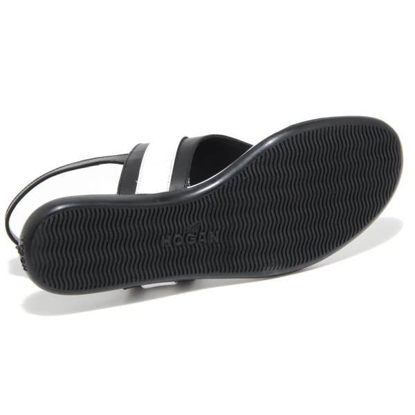 7964I infradito donna nero HOGAN valencia scarpe shoes flips-flops shoes women