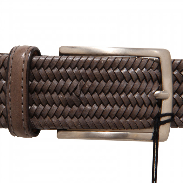 8042R cintura uomo ZERBINI BY SAIT grigio belt men