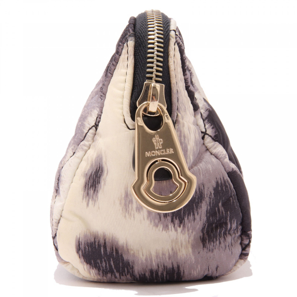 8052AC pochette donna MONCLER beaty case black/grey/white women